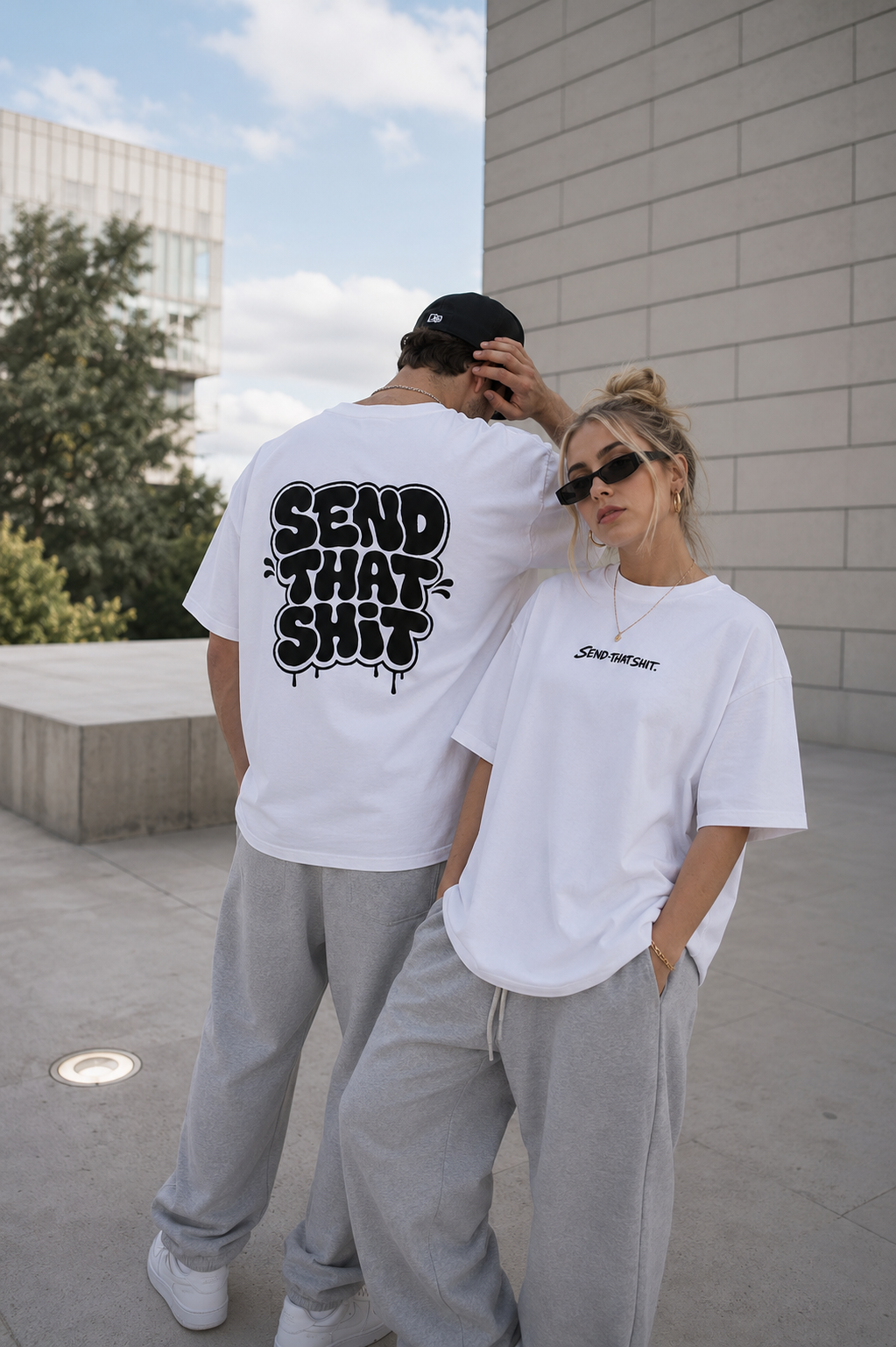 STS I Oversized I Send-That-Shit I Black