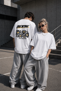 STS I Oversized I Blumenprint I Black Yellow