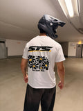 Oversized T-Shirt | Blumenprint | Yellow