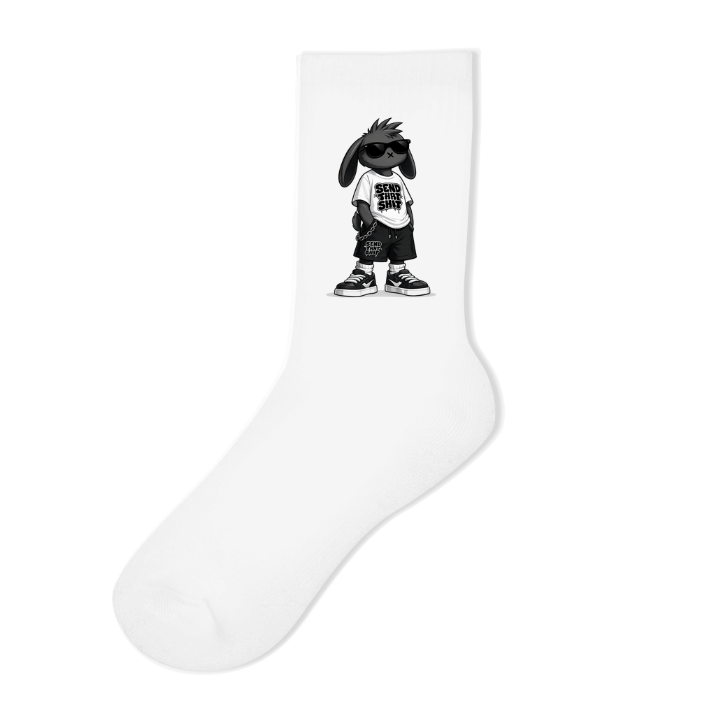 STS I Socken I White I STS Figur